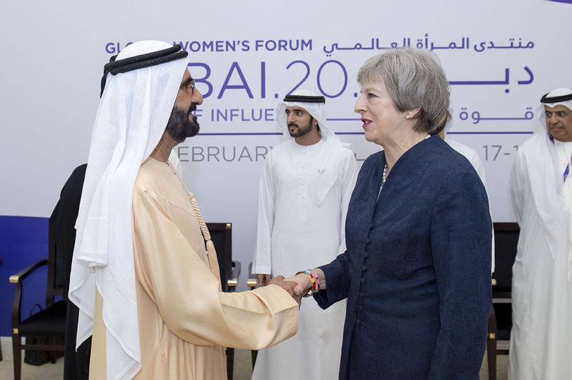 Theresa May paid £115k to speak at event founded by Dubai ruler accused of kidnapping