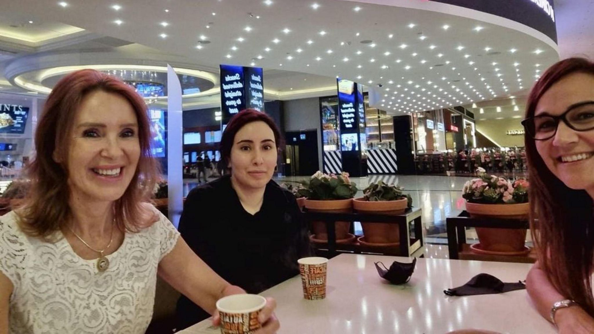 New photo shows missing Dubai princess with friends